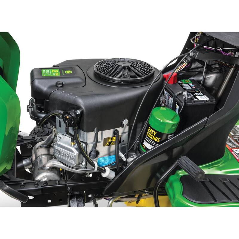 John Deere S120 42 in. 22 HP V-Twin Gas Hydrostatic Riding Lawn Mower - BG21272