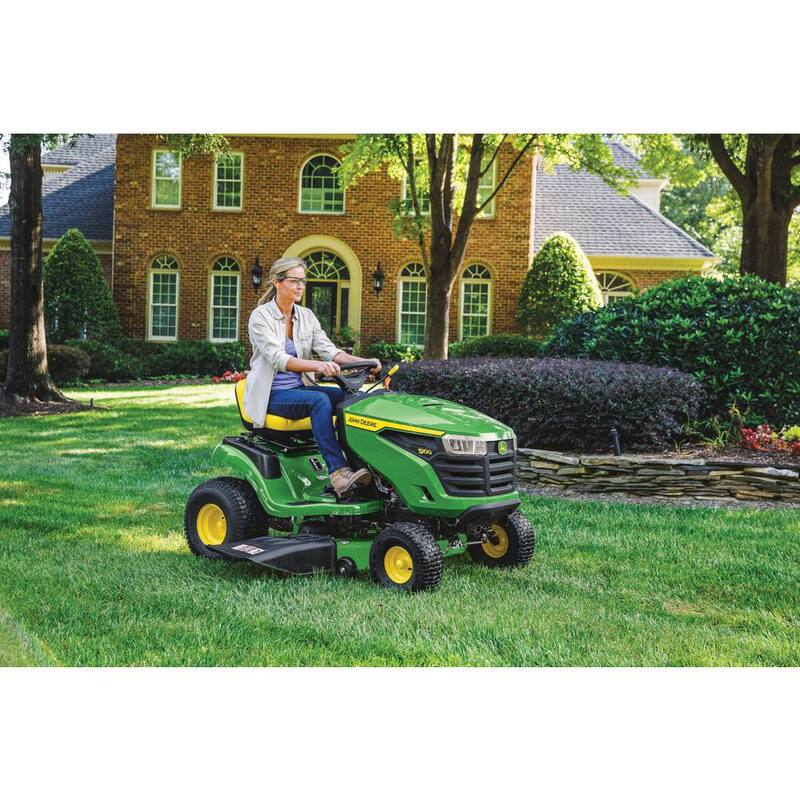 John Deere S100 42 in. 17.5 HP Gas Hydrostatic Riding Lawn Mower - BG21271