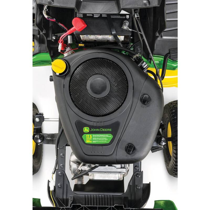 John Deere S100 42 in. 17.5 HP Gas Hydrostatic Riding Lawn Mower - BG21271