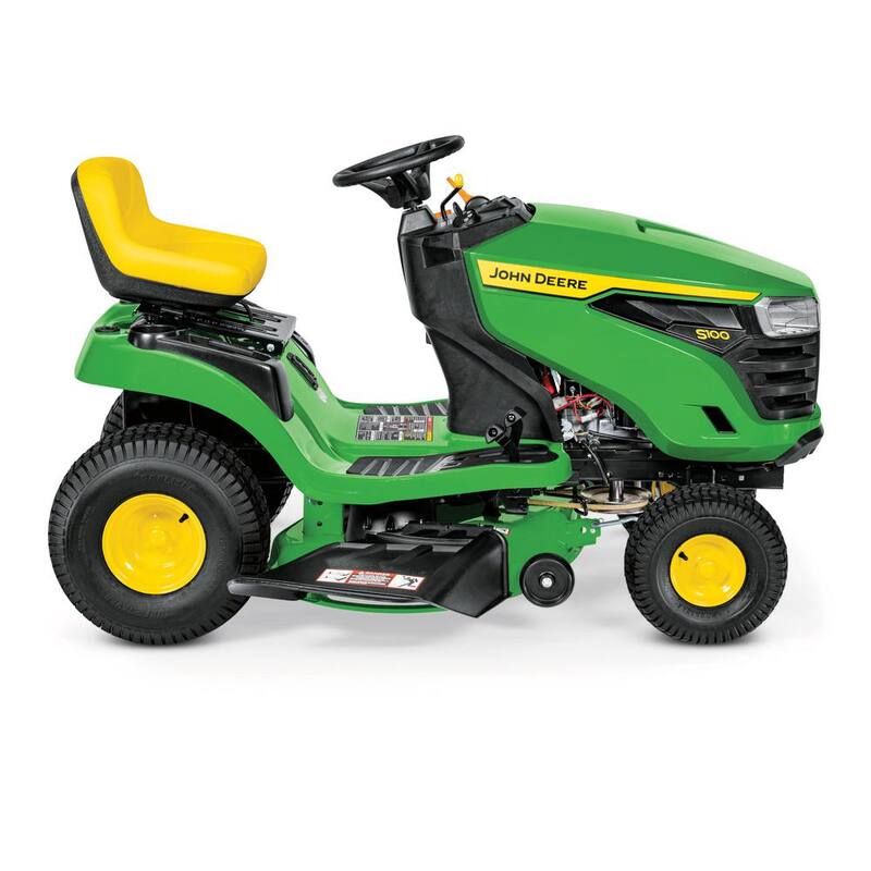 John Deere S100 42 in. 17.5 HP Gas Hydrostatic Riding Lawn Mower - BG21271