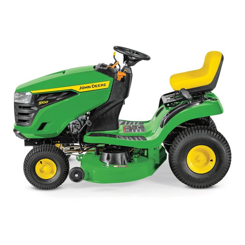 John Deere S100 42 in. 17.5 HP Gas Hydrostatic Riding Lawn Mower - BG21271