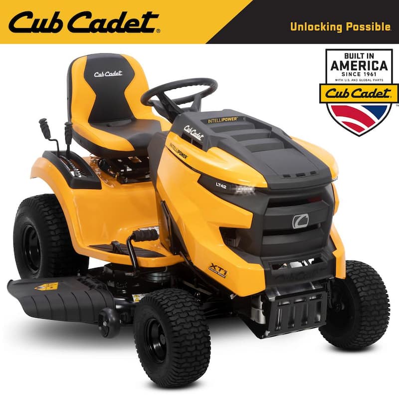 Cub Cadet XT1 Enduro LT 42 in. 547 cc Engine with IntelliPower Hydrostatic Drive Gas Riding Lawn Tractor - LT42 with IntelliPower