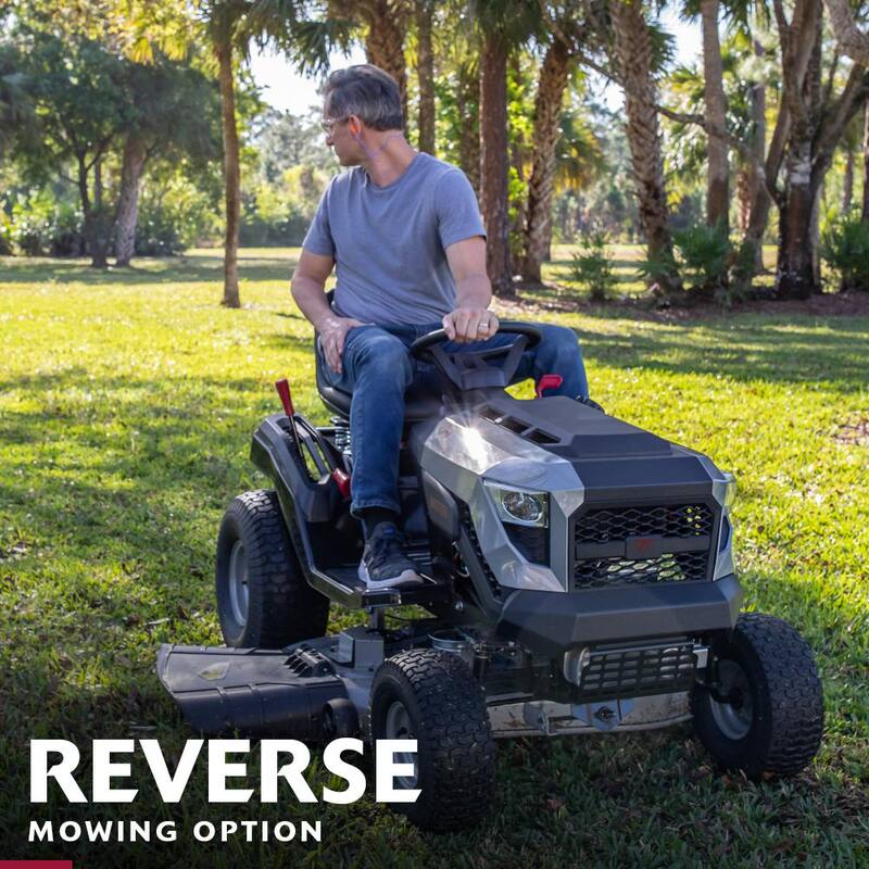 Murray MT100 42 in. 13.5 HP 500cc E1350 Series Briggs and Stratton Engine 6-Speed Manual Gas Riding Lawn Tractor Mower - MYT4213500
