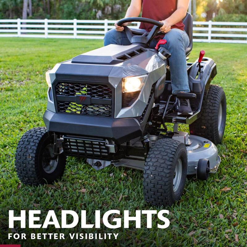Murray MT100 42 in. 13.5 HP 500cc E1350 Series Briggs and Stratton Engine 6-Speed Manual Gas Riding Lawn Tractor Mower - MYT4213500