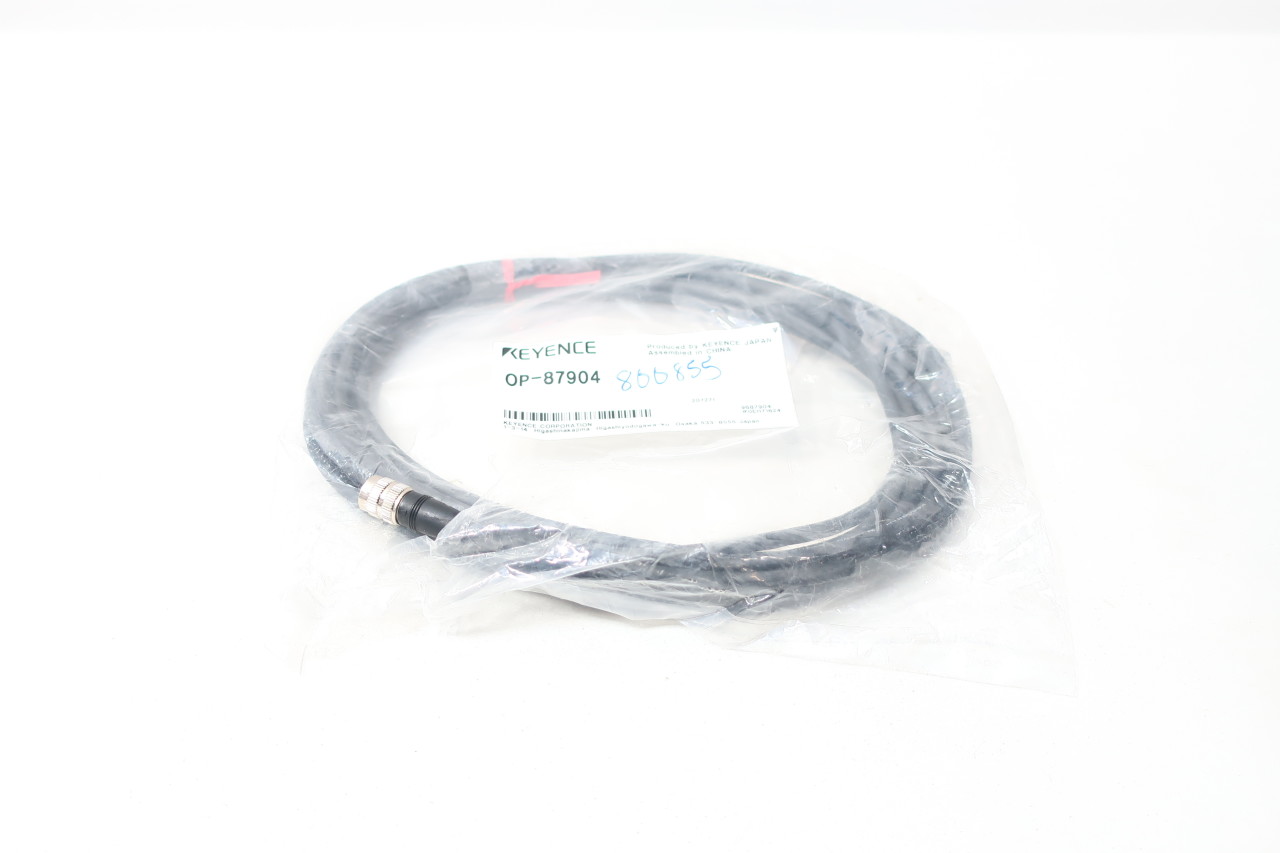 KEYENCE OP-87904 VISION SENSOR HEAD CORDSET CABLE