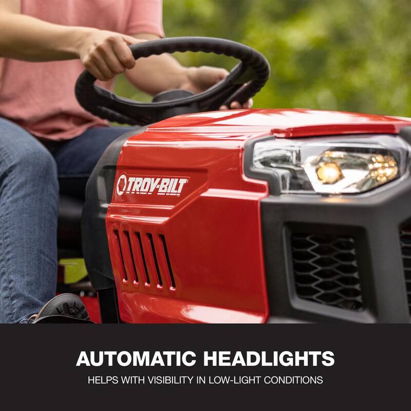 Troy-Bilt Pony 42 in. 15.5 HP Briggs and Stratton 7-Speed Manual Drive Gas Front Engine Riding Lawn Tractor - Pony 42