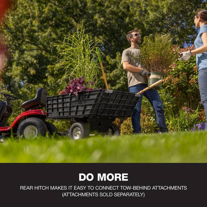 Troy-Bilt Pony 42 in. 15.5 HP Briggs and Stratton 7-Speed Manual Drive Gas Front Engine Riding Lawn Tractor - Pony 42