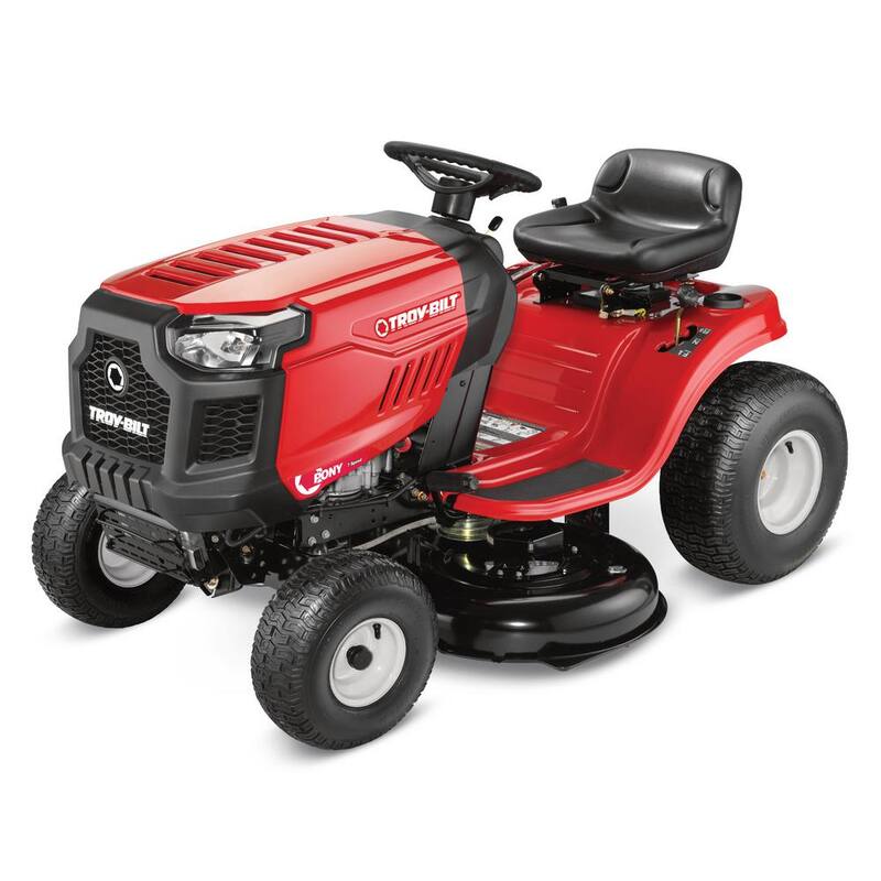 Troy-Bilt Pony 42 in. 15.5 HP Briggs and Stratton 7-Speed Manual Drive Gas Front Engine Riding Lawn Tractor - Pony 42