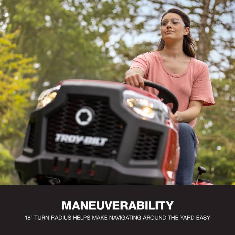 Troy-Bilt Bronco 42 in. 547CC Engine Automatic Drive Gas Riding Lawn Mower - Bronco 42T