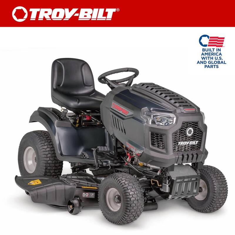 Troy-Bilt Super Bronco XP 50 in. Fabricated Deck 24 HP V-Twin Kohler 7000 Series Engine Hydrostatic Drive Gas Riding Lawn Tractor - Super Bronco XP 50 FAB