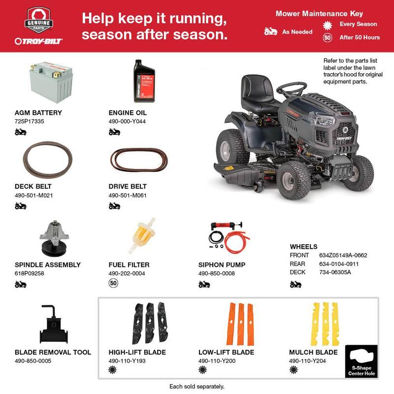 Troy-Bilt Super Bronco XP 50 in. Fabricated Deck 24 HP V-Twin Kohler 7000 Series Engine Hydrostatic Drive Gas Riding Lawn Tractor - Super Bronco XP 50 FAB