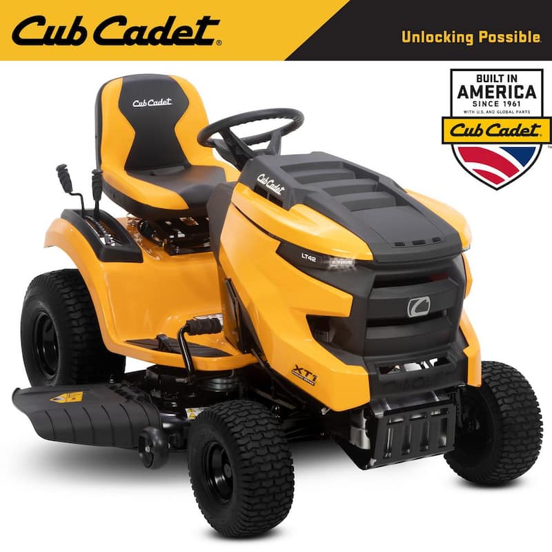 Cub Cadet XT1 Enduro LT 42 in. 19 HP Briggs and Stratton Engine Hydrostatic Drive Gas Riding Lawn Tractor - LT42B