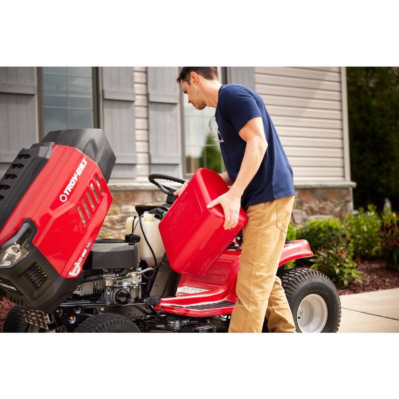 Troy-Bilt Bronco 46 in. 17.5 HP Briggs and Stratton Engine Automatic Drive Gas Riding Lawn Tractor - Bronco 46B