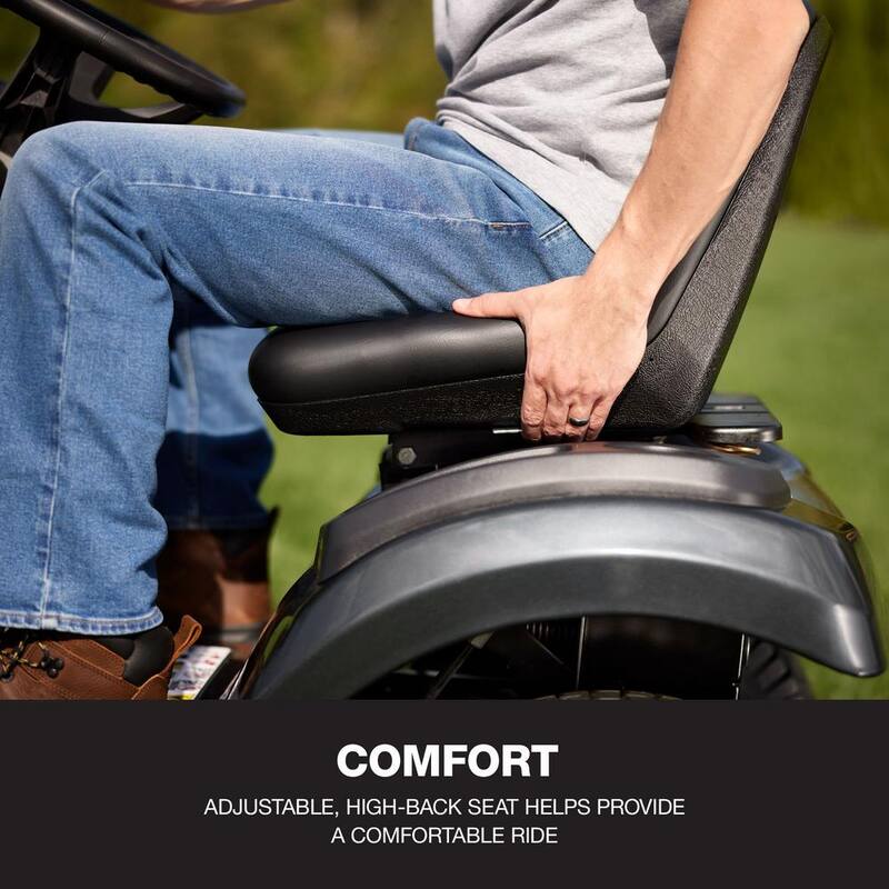 Troy-Bilt Super Bronco XP 46 in. Fabricated Deck 22 HP V-Twin Kohler 7000 Series Engine Hydrostatic Drive Gas Riding Lawn Tractor - Super Bronco XP 46 FAB
