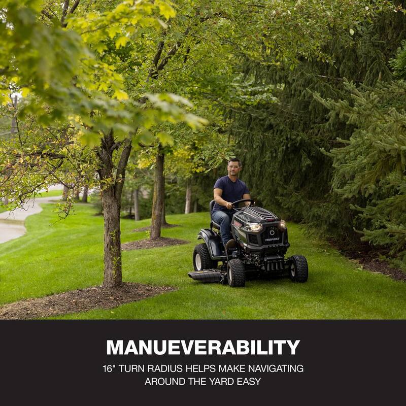 Troy-Bilt Super Bronco XP 46 in. Fabricated Deck 22 HP V-Twin Kohler 7000 Series Engine Hydrostatic Drive Gas Riding Lawn Tractor - Super Bronco XP 46 FAB