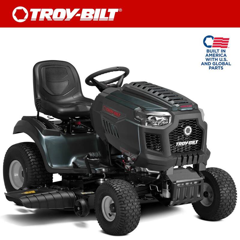 Troy-Bilt Super Bronco XP 46 in. Fabricated Deck 22 HP V-Twin Kohler 7000 Series Engine Hydrostatic Drive Gas Riding Lawn Tractor - Super Bronco XP 46 FAB