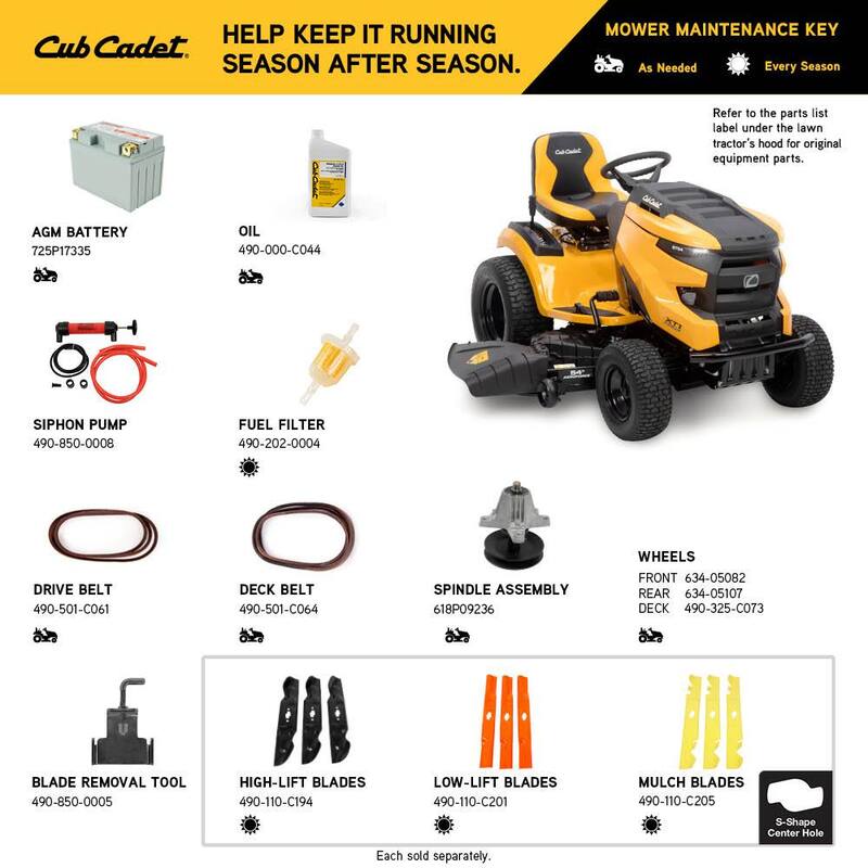 Cub Cadet XT1 Enduro ST 54 in. Fabricated Deck 24 HP V-Twin Kohler 7000 Series Engine Hydrostatic Drive Gas Riding Lawn Tractor - ST54 FAB