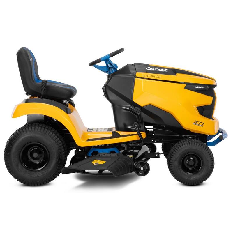 Cub Cadet XT1 Enduro LT 42 in. 56-Volt MAX 60 Ah Battery Lithium-Ion Electric Drive Cordless Riding Lawn Tractor - LT42E