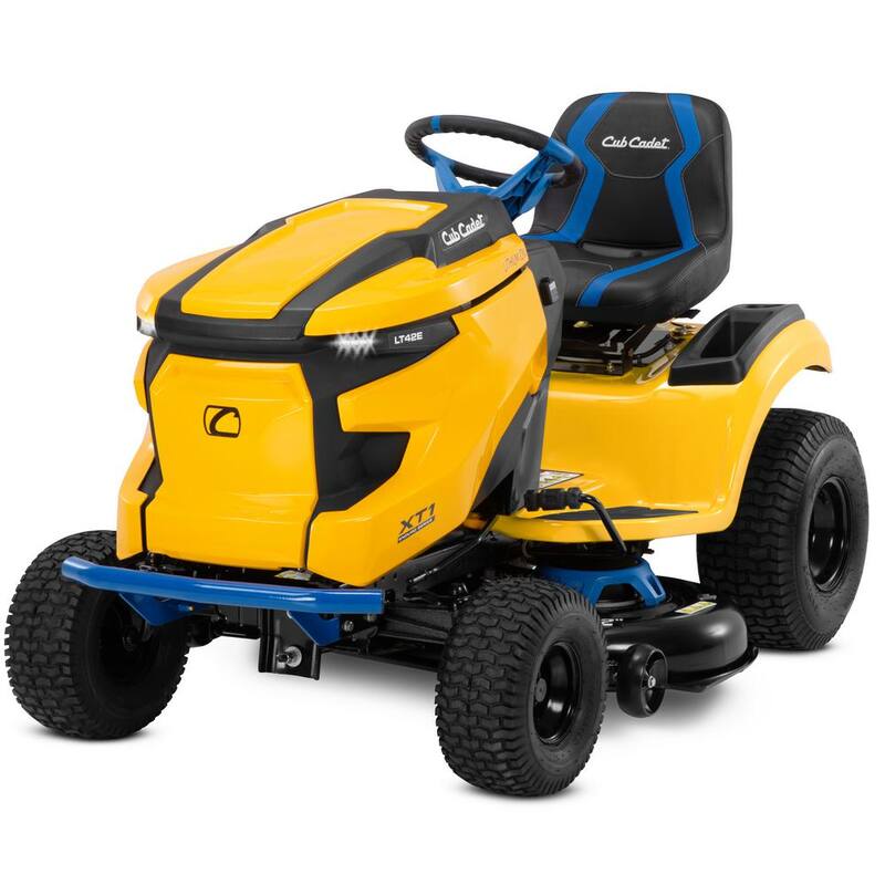 Cub Cadet XT1 Enduro LT 42 in. 56-Volt MAX 60 Ah Battery Lithium-Ion Electric Drive Cordless Riding Lawn Tractor - LT42E