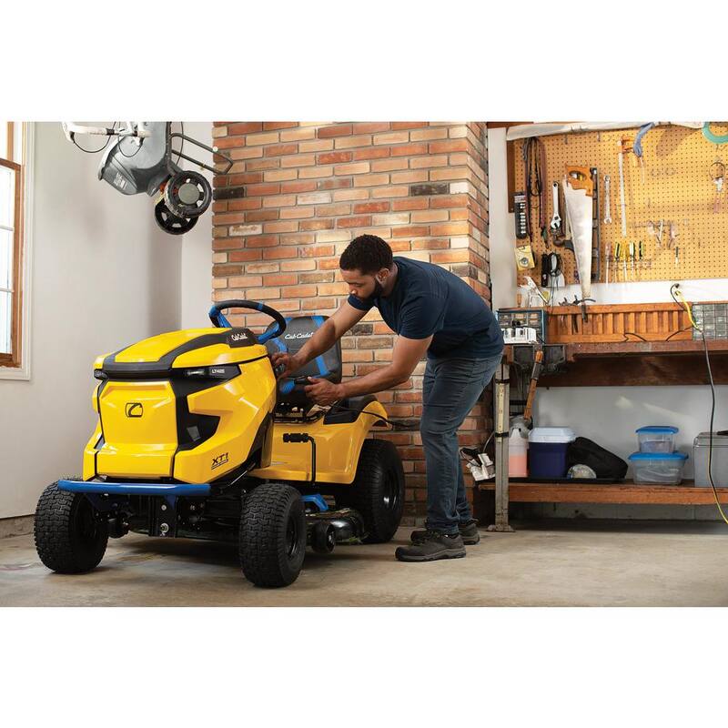 Cub Cadet XT1 Enduro LT 42 in. 56-Volt MAX 60 Ah Battery Lithium-Ion Electric Drive Cordless Riding Lawn Tractor - LT42E