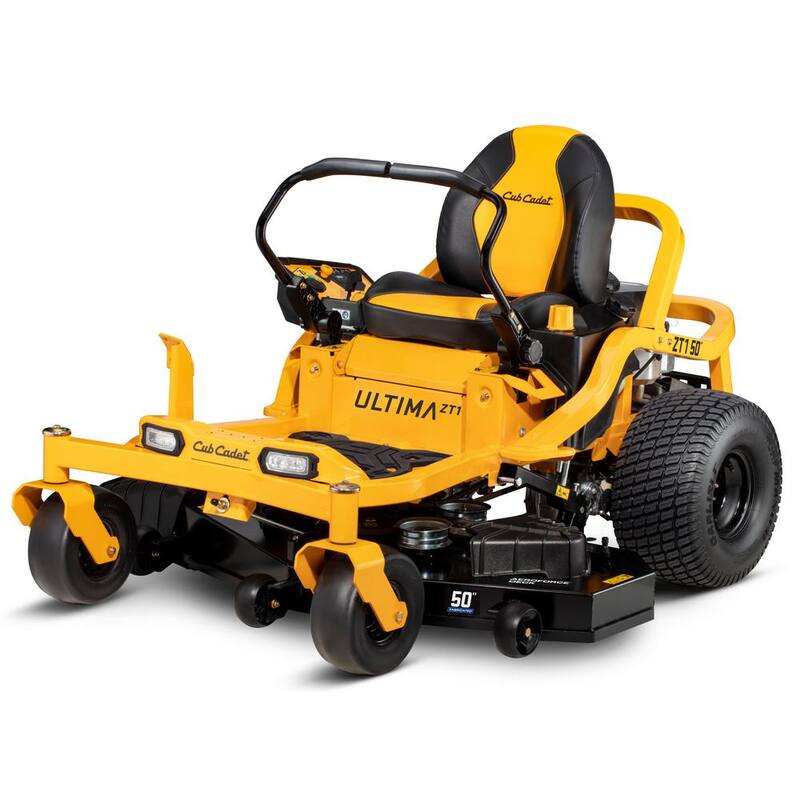 Cub Cadet Ultima ZT1 50 in. Fabricated Deck 23HP V-Twin Kawasaki FR Series Engine Dual Hydro Drive Gas Zero Turn Riding Lawn Mower - Ultima ZT1-50