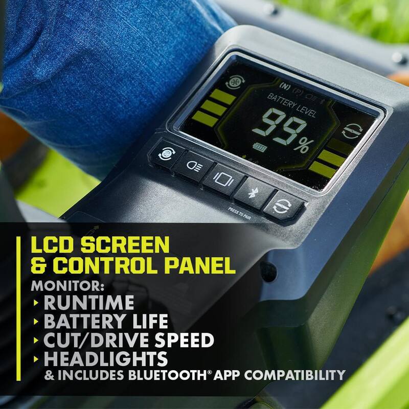 RYOBI 80V HP Brushless 30 in. Battery Electric Cordless Zero Turn Riding Mower with (2) 80V 10 Ah Batteries and Charger - RYRM8010