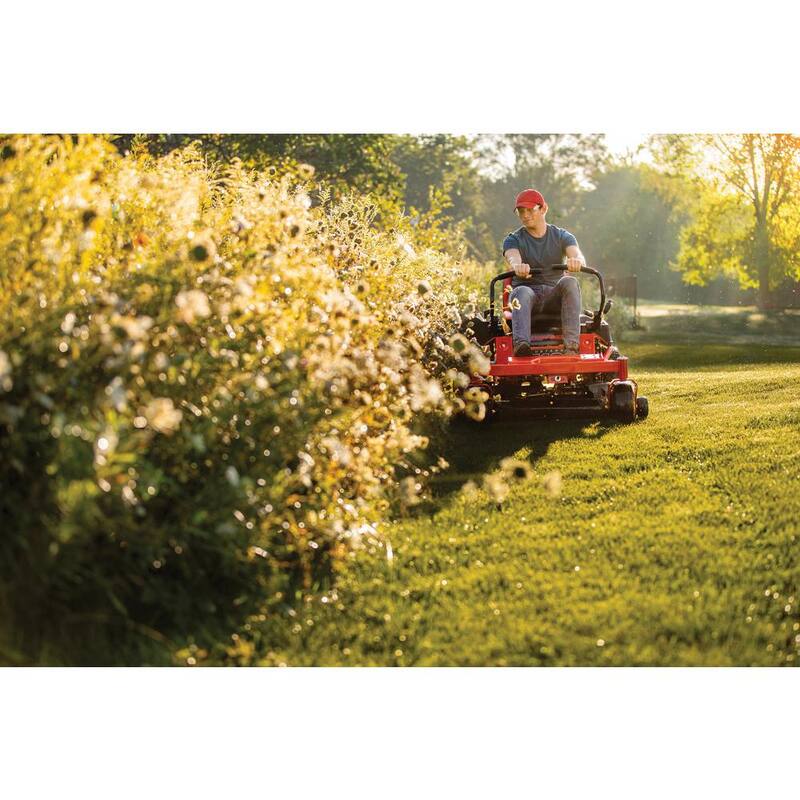 Troy-Bilt Mustang 42 in. 22 HP V-Twin Kohler 7000 Series Engine Dual Hydrostatic Drive Gas Zero Turn Riding Lawn Mower - Mustang Z42