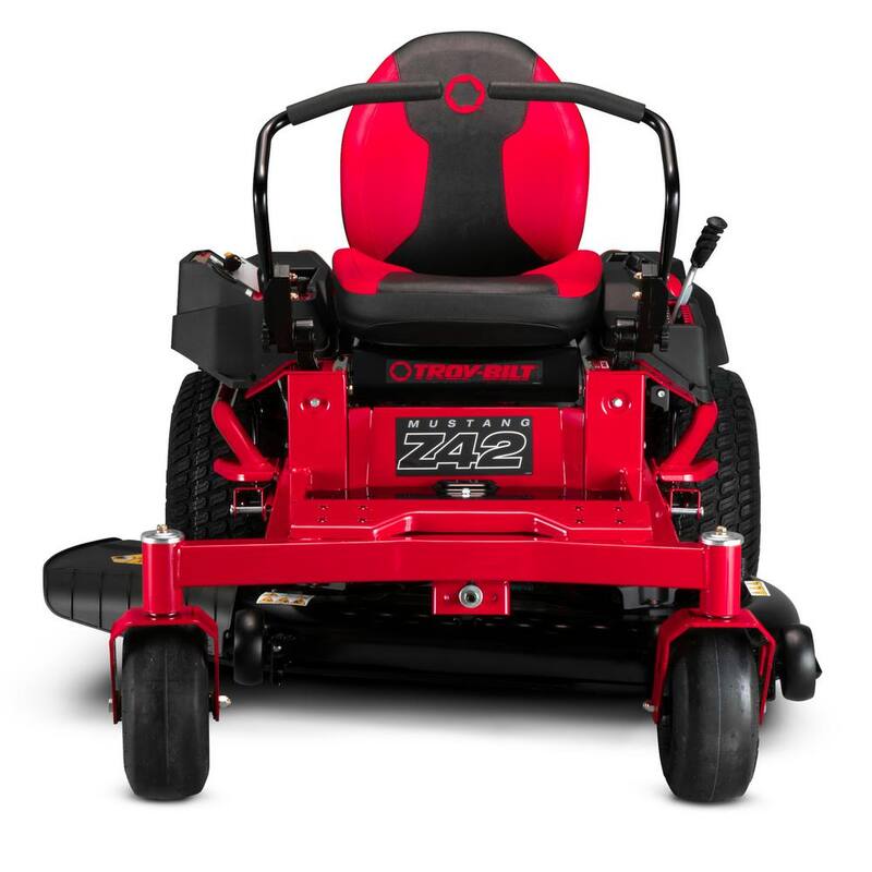 Troy-Bilt Mustang 42 in. 22 HP V-Twin Kohler 7000 Series Engine Dual Hydrostatic Drive Gas Zero Turn Riding Lawn Mower - Mustang Z42