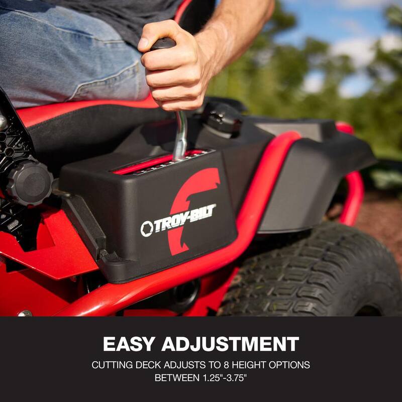 Troy-Bilt Mustang 54 in. 24 HP V-Twin Kohler 7000 Series Engine Dual Hydrostatic Drive Gas Zero Turn Riding Lawn Mower - Mustang Z54