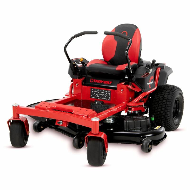 Troy-Bilt Mustang 54 in. 24 HP V-Twin Kohler 7000 Series Engine Dual Hydrostatic Drive Gas Zero Turn Riding Lawn Mower - Mustang Z54