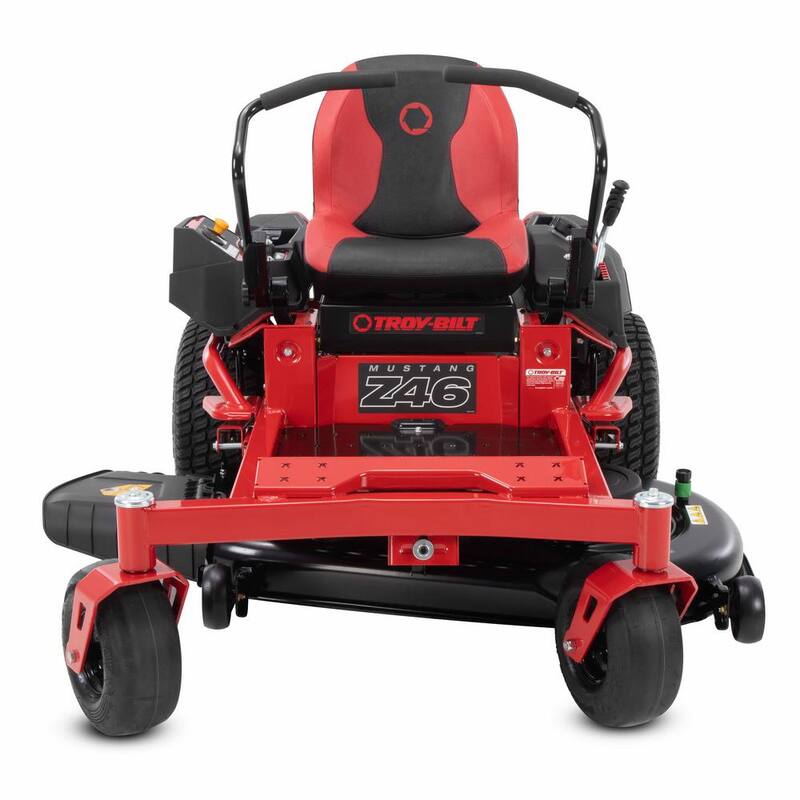 Troy-Bilt Mustang 46 in. 22 HP V-Twin Kohler 7000 Series Engine Dual Hydrostatic Drive Gas Zero Turn Riding Lawn Mower - Mustang Z46