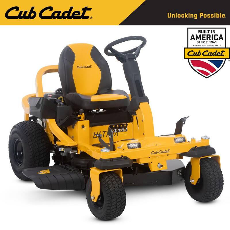 Cub Cadet Ultima ZTS1 42 in. Fabricated Deck 22HP V-Twin Kohler 7000 Series Engine Dual Hydro Drive Gas Zero Turn Riding Mower - ZTS1-42