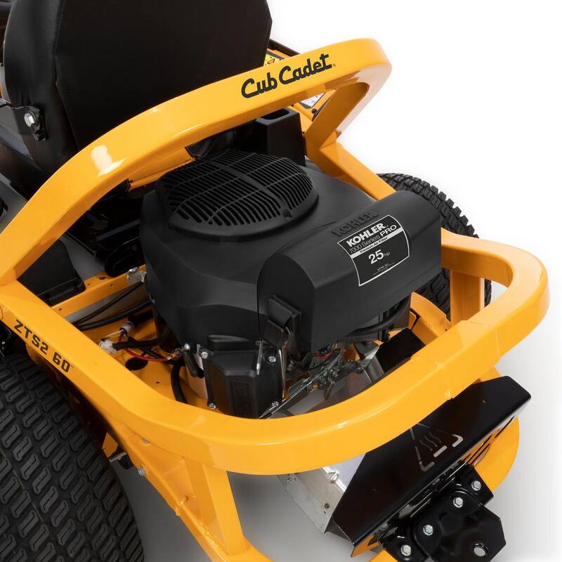 Cub Cadet Ultima ZTS2 60 in. Fabricated Deck 25HP V-Twin Kohler 7000 PRO Series Engine Dual Hydro Drive Gas 0 Turn Riding Mower - ZTS2-60