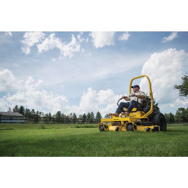 Cub Cadet Ultima ZTX5 60 in. Fab Deck 24 HP V-Twin Kawasaki Zero Turn Mower with Roll Over Protection and Front Wheel Suspension - ZTX5-60