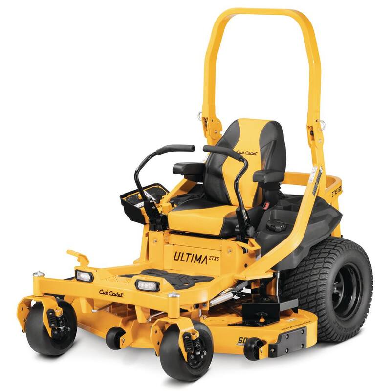 Cub Cadet Ultima ZTX5 60 in. Fab Deck 24 HP V-Twin Kawasaki Zero Turn Mower with Roll Over Protection and Front Wheel Suspension - ZTX5-60
