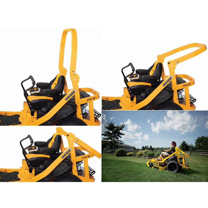 Cub Cadet Ultima ZTX5 60 in. Fab Deck 24 HP V-Twin Kawasaki Zero Turn Mower with Roll Over Protection and Front Wheel Suspension - ZTX5-60