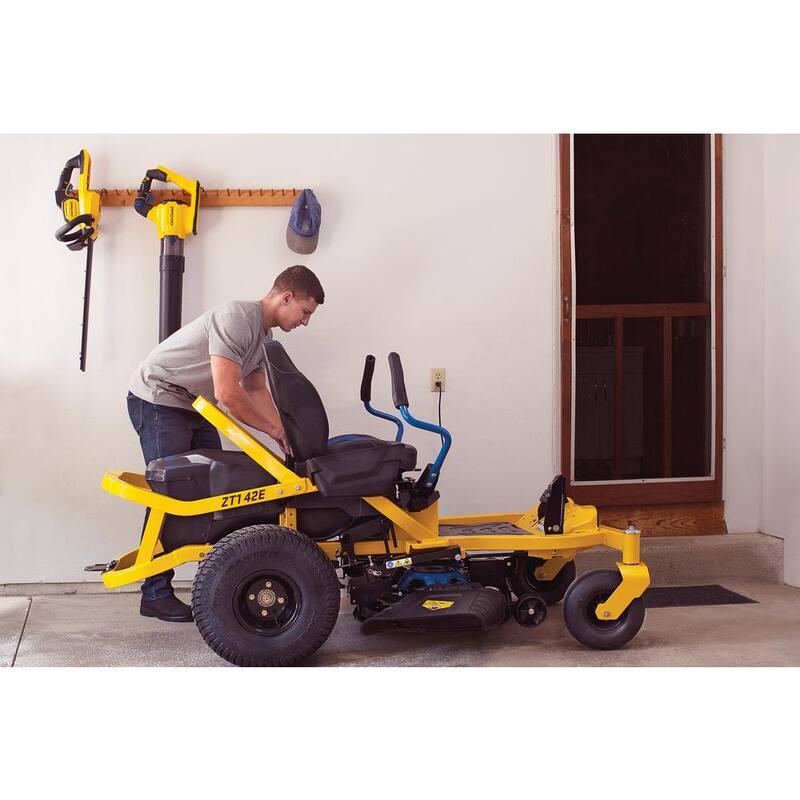 Cub Cadet Ultima ZT1 42 in. 56-Volt MAX 60 Ah Battery Lithium-Ion Electric Drive Zero Turn Mower - ZT1-42E