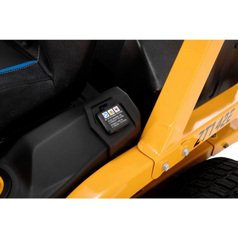 Cub Cadet Ultima ZT1 42 in. 56-Volt MAX 60 Ah Battery Lithium-Ion Electric Drive Zero Turn Mower - ZT1-42E