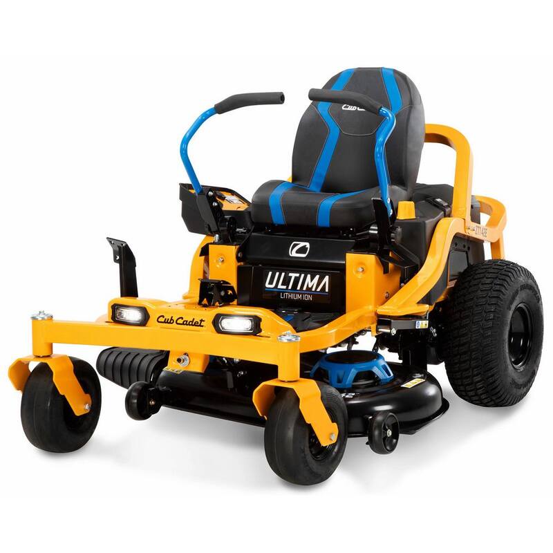 Cub Cadet Ultima ZT1 42 in. 56-Volt MAX 60 Ah Battery Lithium-Ion Electric Drive Zero Turn Mower - ZT1-42E