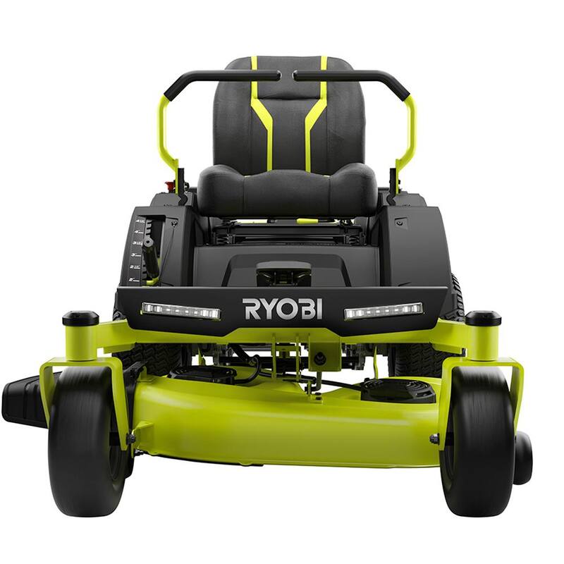 RYOBI 42 in. 100 Ah Battery Electric Riding Zero Turn Mower - RY48ZTR100