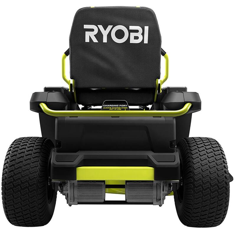 RYOBI 42 in. 100 Ah Battery Electric Riding Zero Turn Mower - RY48ZTR100