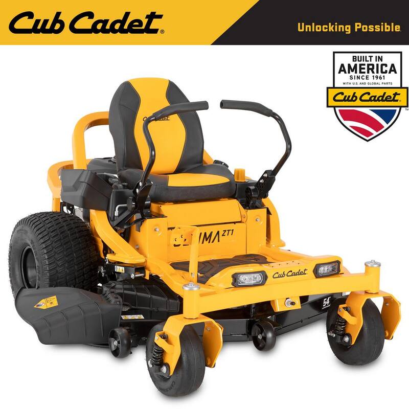 Cub Cadet Ultima ZT1 54 in. Fabricated Deck 23HP V-Twin Kawasaki FR Series Engine Dual Hydro Drive Gas Zero Turn Riding Lawn Mower - ZT1-54P