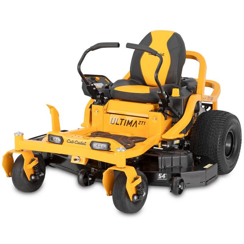 Cub Cadet Ultima ZT1 54 in. Fabricated Deck 23HP V-Twin Kawasaki FR Series Engine Dual Hydro Drive Gas Zero Turn Riding Lawn Mower - ZT1-54P