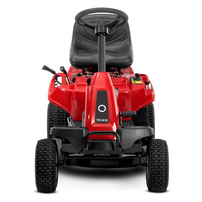 Troy-Bilt 30 in. 10.5 HP Briggs and Stratton Engine 6-Speed Manual Drive Gas Rear Engine Riding Mower with Mulch Kit Included - TB30B