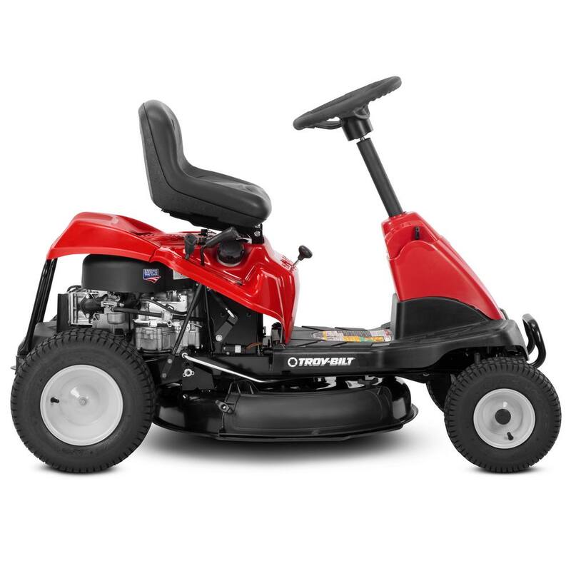 Troy-Bilt 30 in. 10.5 HP Briggs and Stratton Engine 6-Speed Manual Drive Gas Rear Engine Riding Mower with Mulch Kit Included - TB30B