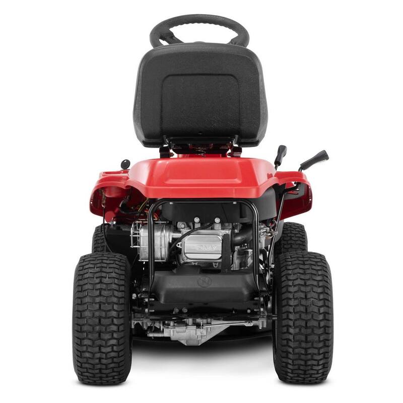 Troy-Bilt 30 in. 10.5 HP Briggs and Stratton Engine 6-Speed Manual Drive Gas Rear Engine Riding Mower with Mulch Kit Included - TB30B