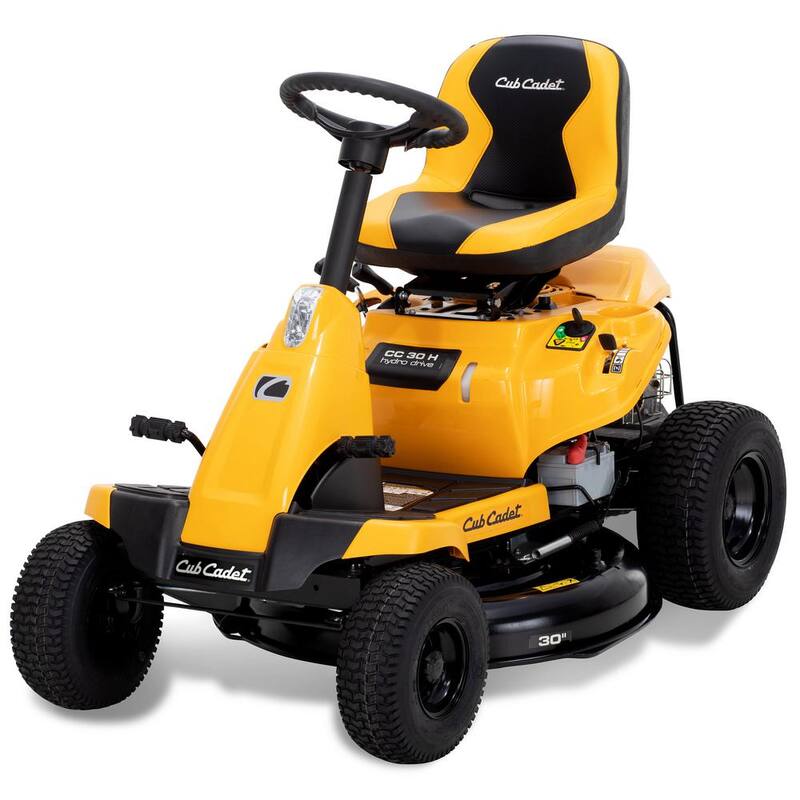 Cub Cadet 30 in. 10.5 HP Briggs & Stratton Engine Hydrostatic Drive Gas Rear Engine Riding Mower with Mulch Kit Included - CC30H
