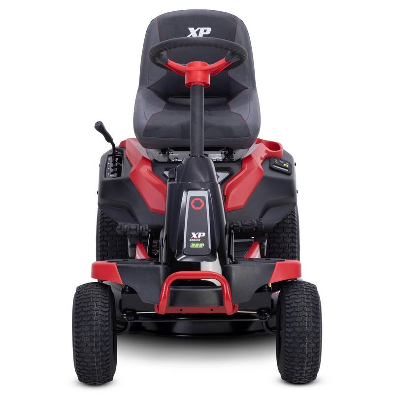 Troy-Bilt XP 30 in. 56-Volt MAX 30 Ah Battery Lithium-Ion Electric Drive Cordless Riding Lawn Tractor with Mulch Kit Included - TB30E XP
