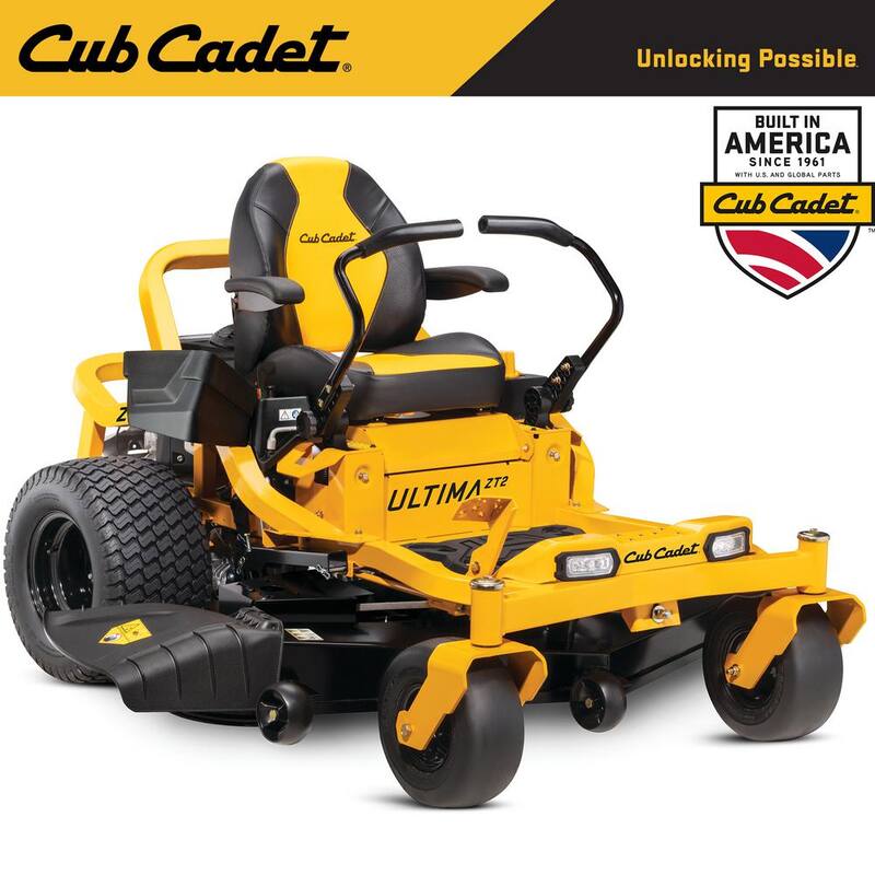 Cub Cadet Ultima ZT2 60 in. Fabricated Deck 24HP V-Twin Kawasaki FR Series Engine Dual Hydro DriveGas Zero Turn Riding Lawn Mower - ZT2-60
