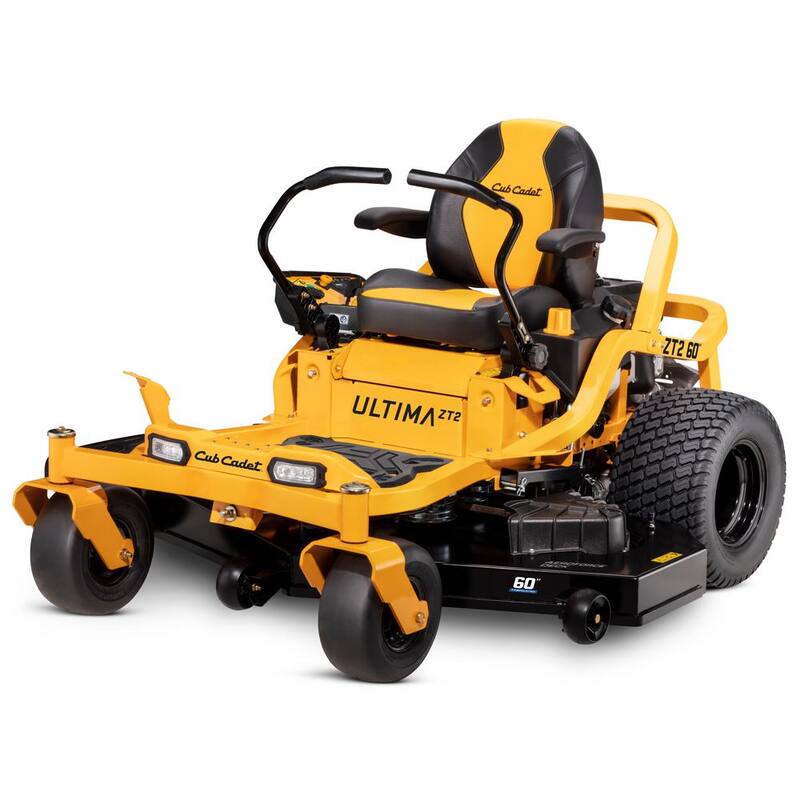 Cub Cadet Ultima ZT2 60 in. Fabricated Deck 24HP V-Twin Kawasaki FR Series Engine Dual Hydro DriveGas Zero Turn Riding Lawn Mower - ZT2-60